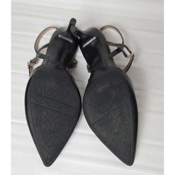 Abella True Comfort Pumps Women's 9.5M Black Cushioned Dress Shoe 2" Heel - Picture 5 of 9